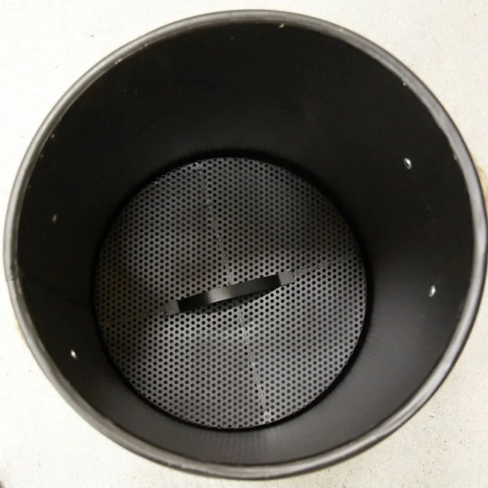 AUBRY GASPARD - Tabouret et seau à pellets