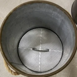 AUBRY GASPARD - Tabouret et seau à pellets