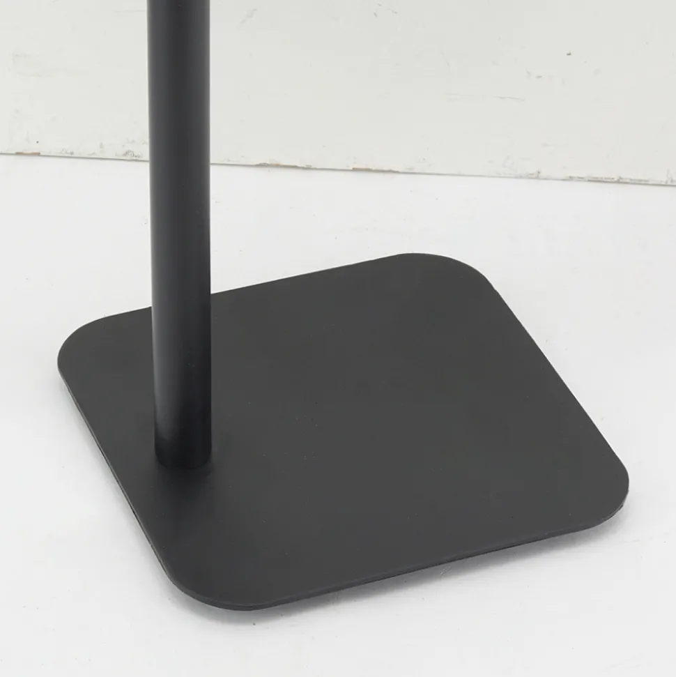 AUBRY GASPARD - Valet de cheminée en métal laqué noir