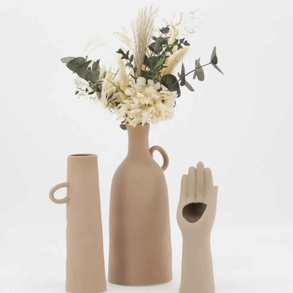 AUBRY GASPARD - Vase en céramique terracotta grande jarre