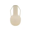 AUBRY GASPARD - Vase en métal meltik beige