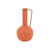 AUBRY GASPARD - Vase en métal meltik terracotta