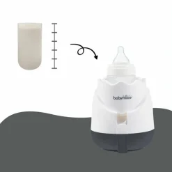 BABYMOOV - Chauffe-biberon vapeur universel tulipe cream
