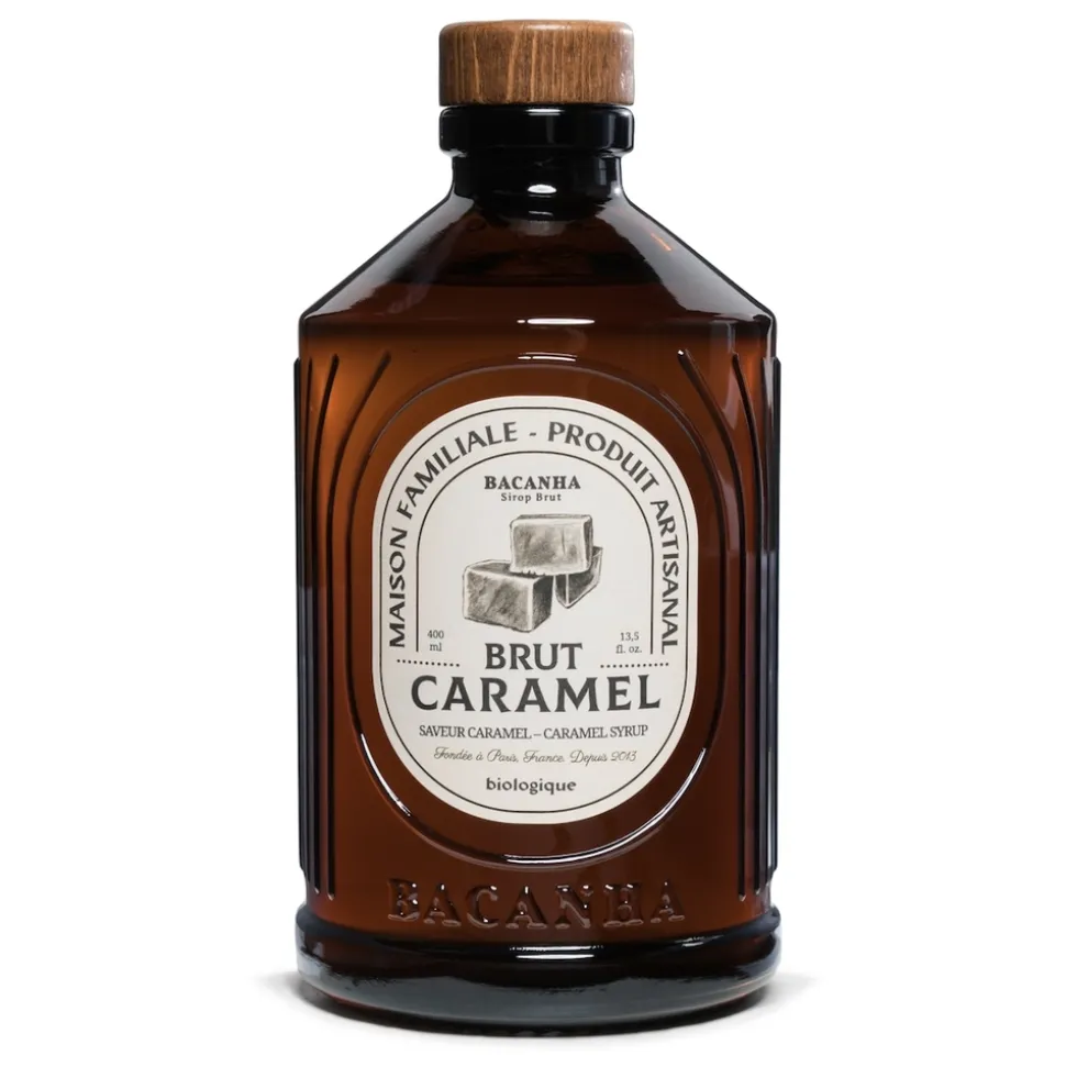 BACANHA - Sirop brut saveur caramel bio 40cl