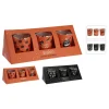 BASICS - 2 bougies aromatiques d'halloween, couleurs assorties. Basics