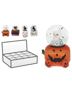 BASICS - Boule de neige et d'eau halloween, ø45mm, 4 modèles. Basics