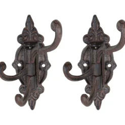 BEST FOR BOOTS - Crochet multipositions pivotant en fonte s : 5,7 x 9,3 x 14,2 cm