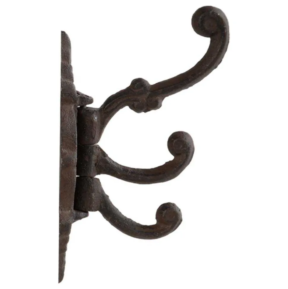 BEST FOR BOOTS - Crochet multipositions pivotant en fonte s : 5,7 x 9,3 x 14,2 cm