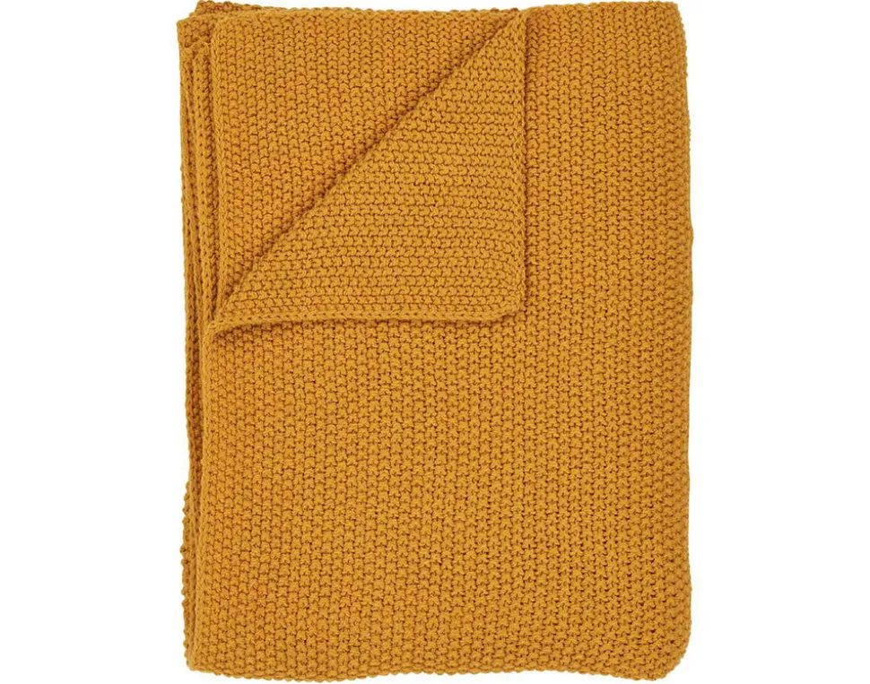 BEST MOBILIER - Adrano - plaid - 130x170 cm - en coton recyclé