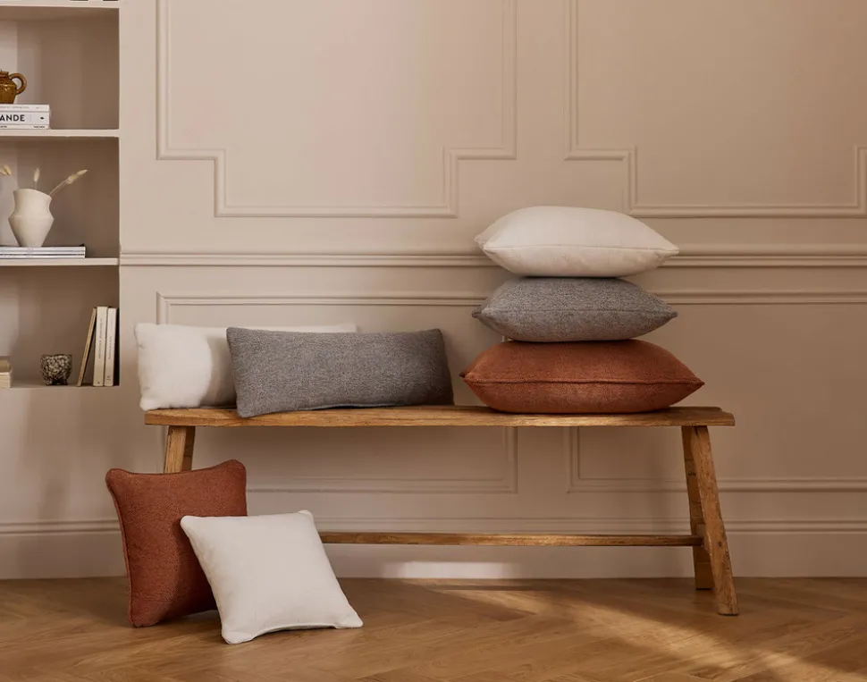 BEST MOBILIER - Crocus - coussin - en tissu - 35x35 cm