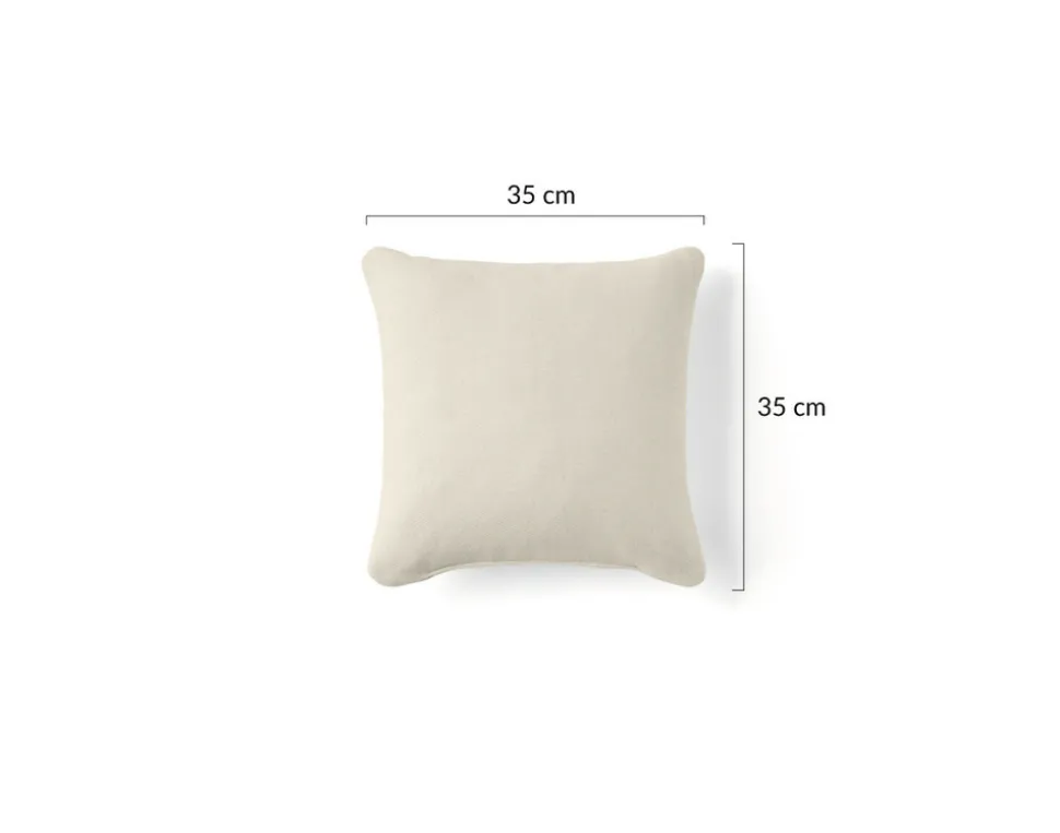 BEST MOBILIER - Crocus - coussin - en tissu - 35x35 cm