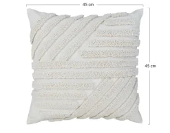 BEST MOBILIER - Emilia - coussin - polyester et coton - 45x45 cm