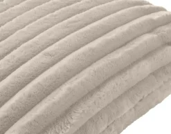 BEST MOBILIER - Garance - coussin - en velours côtelé grosses côtes - 40x40 cm