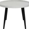 BEST MOBILIER - Helsinki - table basse - effet marbre - 80 cm