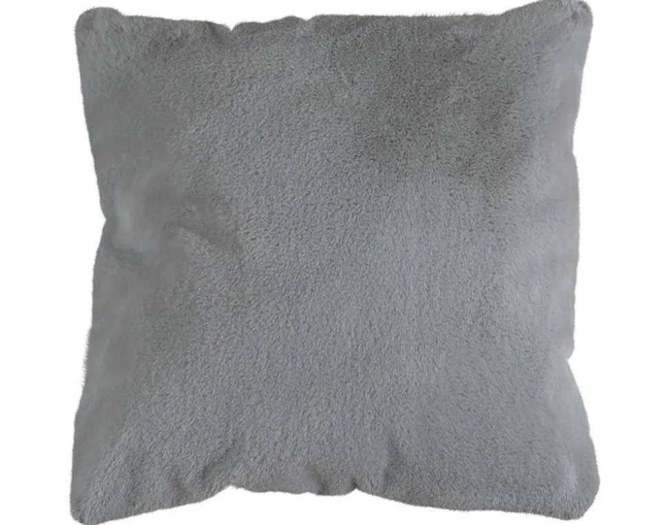 BEST MOBILIER - Joy - coussin - en fausse fourrure - 48x48 cm