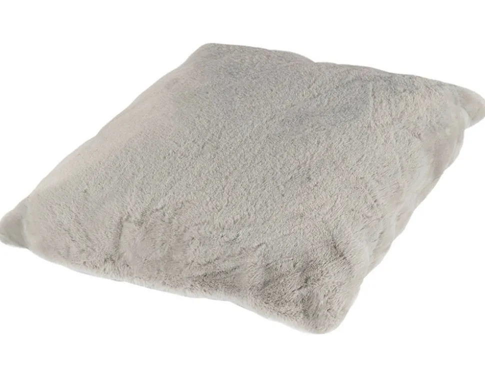 BEST MOBILIER - Joy - coussin - en fausse fourrure - 48x48 cm
