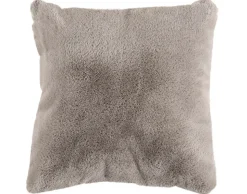 BEST MOBILIER - Joy - coussin - en fausse fourrure - 48x48 cm