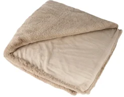 BEST MOBILIER - Joy - plaid - 150x200cm - en fausse fourrure