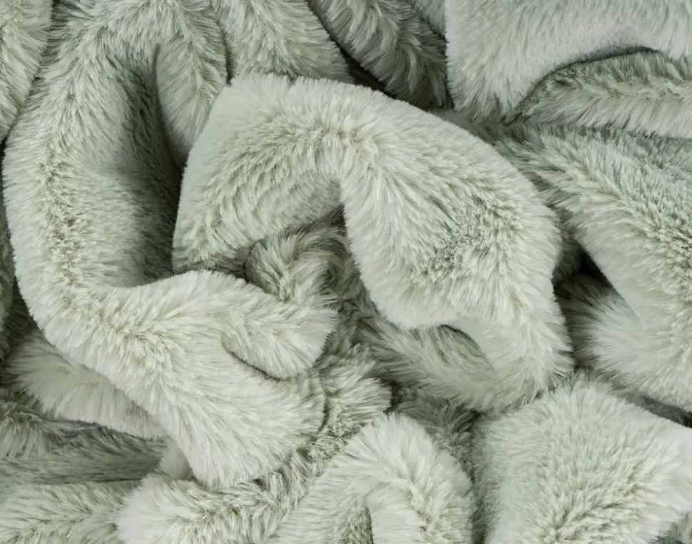 BEST MOBILIER - Joy - plaid - 150x200cm - en fausse fourrure