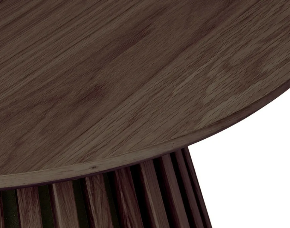 BEST MOBILIER - Kala - table basse - chêne - 70 cm