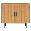 BEST MOBILIER - Kofu - buffet bas - bambou - 100 cm