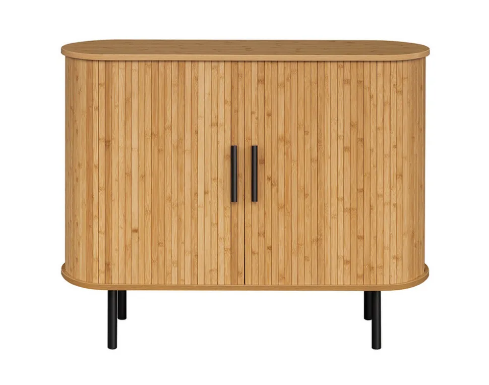 BEST MOBILIER - Kofu - buffet bas - bambou - 100 cm