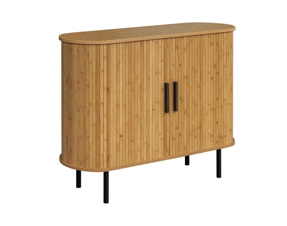 BEST MOBILIER - Kofu - buffet bas - bambou - 100 cm