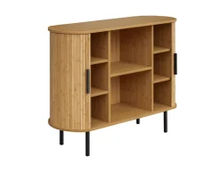 BEST MOBILIER - Kofu - buffet bas - bambou - 100 cm