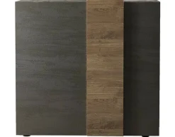 BEST MOBILIER - Leon - buffet bas - 2 portes - 113x121 cm