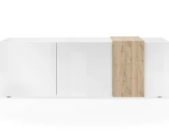 BEST MOBILIER - Leon - meuble tv - 3 portes - 181 cm