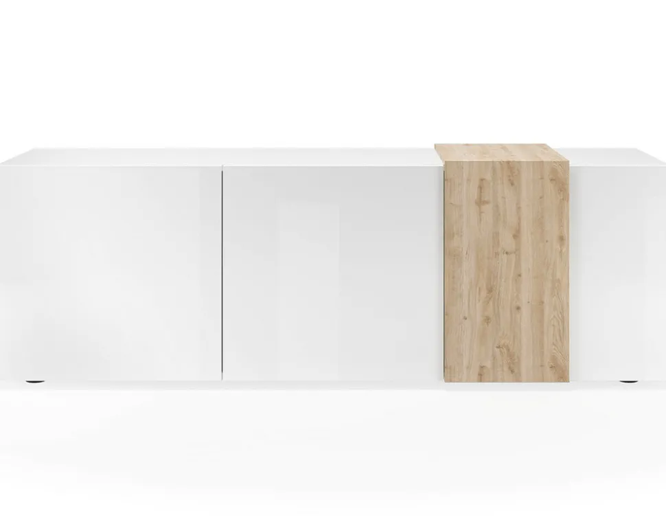 BEST MOBILIER - Leon - meuble tv - 3 portes - 181 cm