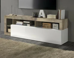 BEST MOBILIER - Lou - meuble tv - 1 porte - 184 cm