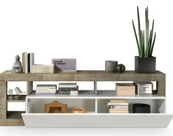 BEST MOBILIER - Lou - meuble tv - 1 porte - 184 cm