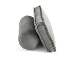 BEST MOBILIER - Marisol - lot de deux coussins de dossier - velours texturé