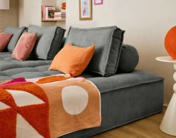 BEST MOBILIER - Marisol - lot de deux coussins de dossier - velours texturé