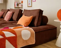 BEST MOBILIER - Marisol - lot de deux coussins de dossier - velours texturé