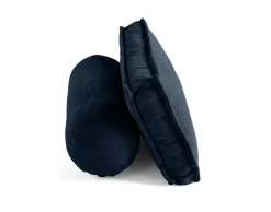 BEST MOBILIER - Marisol - lot de deux coussins de dossier - velours texturé