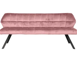 BEST MOBILIER - Neela - banc de table - en velours - 3 personnes