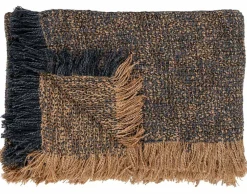 BEST MOBILIER - Omeldo - plaid - 130x170 cm - en coton