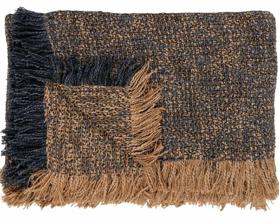 BEST MOBILIER - Omeldo - plaid - 130x170 cm - en coton