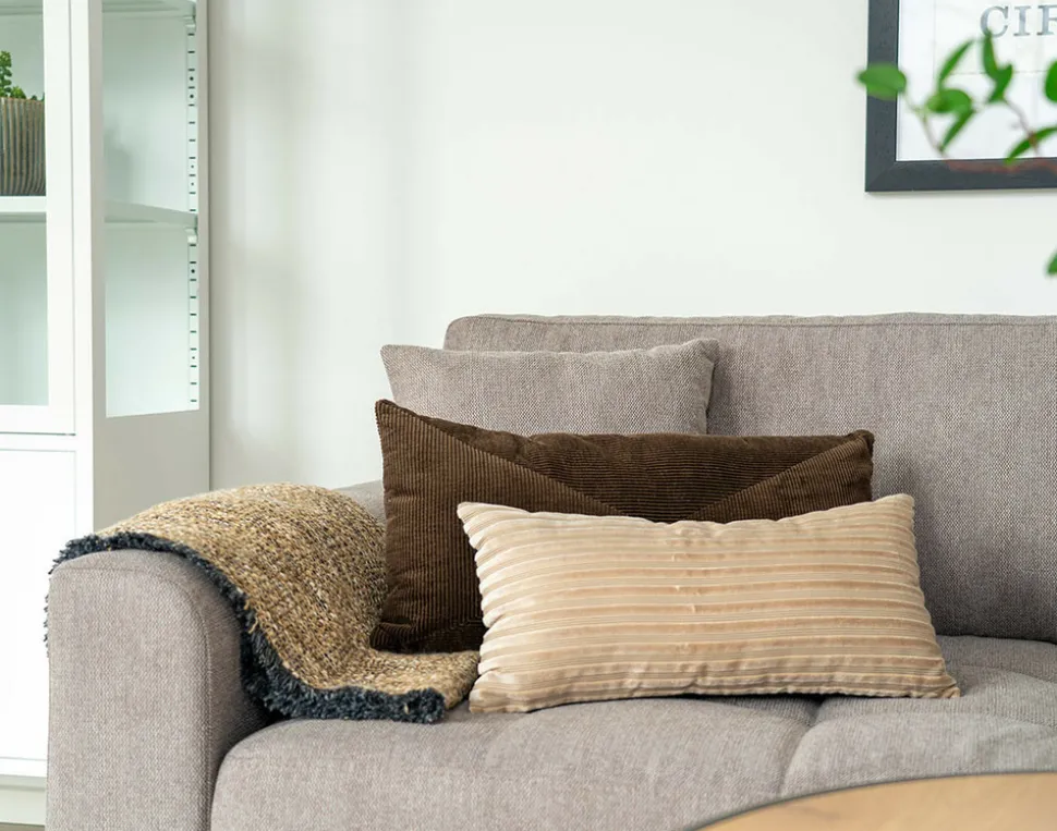 BEST MOBILIER - Omeldo - plaid - 130x170 cm - en coton