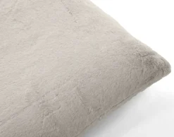 BEST MOBILIER - Oscar - coussin - en fausse fourrure - 60x60 cm