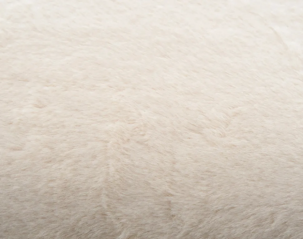 BEST MOBILIER - Oscar - coussin - en fausse fourrure - 60x60 cm