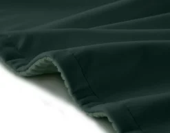 BEST MOBILIER - Palerma - plaid - 200x140 cm - en velours côtelé et velours