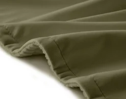 BEST MOBILIER - Palerma - plaid - 200x140 cm - en velours côtelé et velours