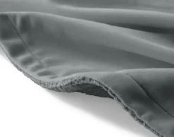 BEST MOBILIER - Paolo - plaid - 100x140 cm - en velours texturé et velours