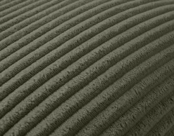 BEST MOBILIER - Pivoine - coussin - en velours côtelé - 35x35 cm