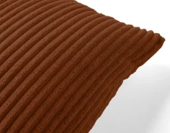 BEST MOBILIER - Pivoine - coussin - en velours côtelé - 35x35 cm