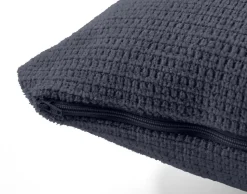 BEST MOBILIER - Polette - coussin - en tissu texturé - 40x40 cm