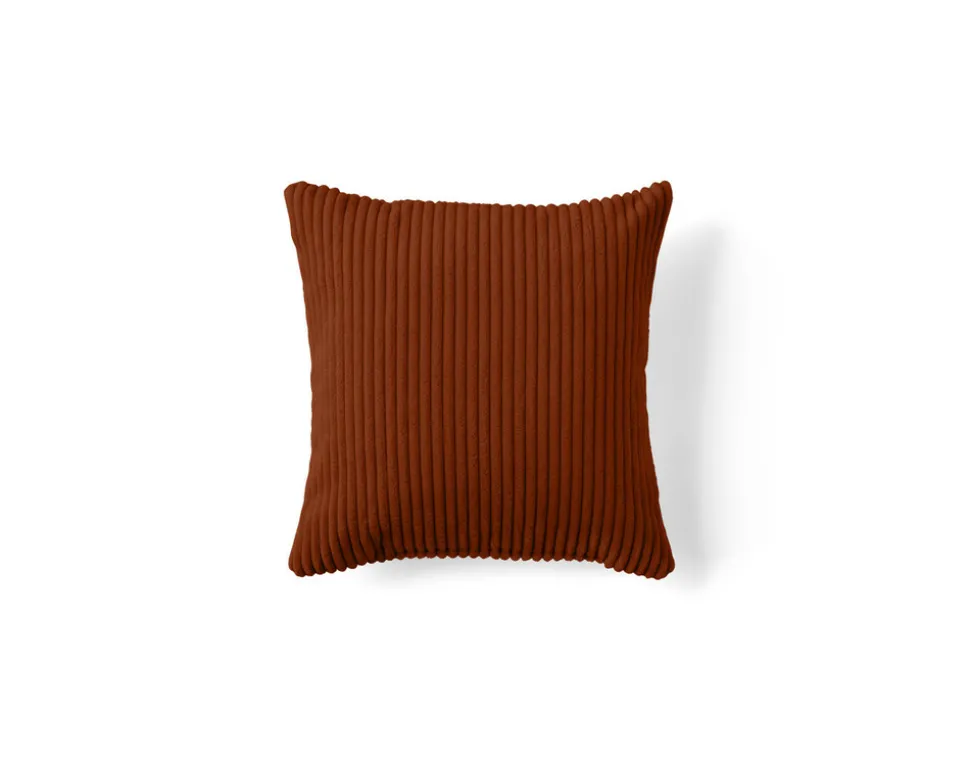 BEST MOBILIER - Rune - coussin - en velours côtelé - 37x37 cm